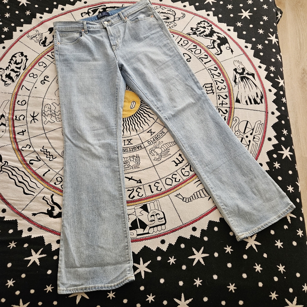 GAP Light Denim Boot Cut Jeans